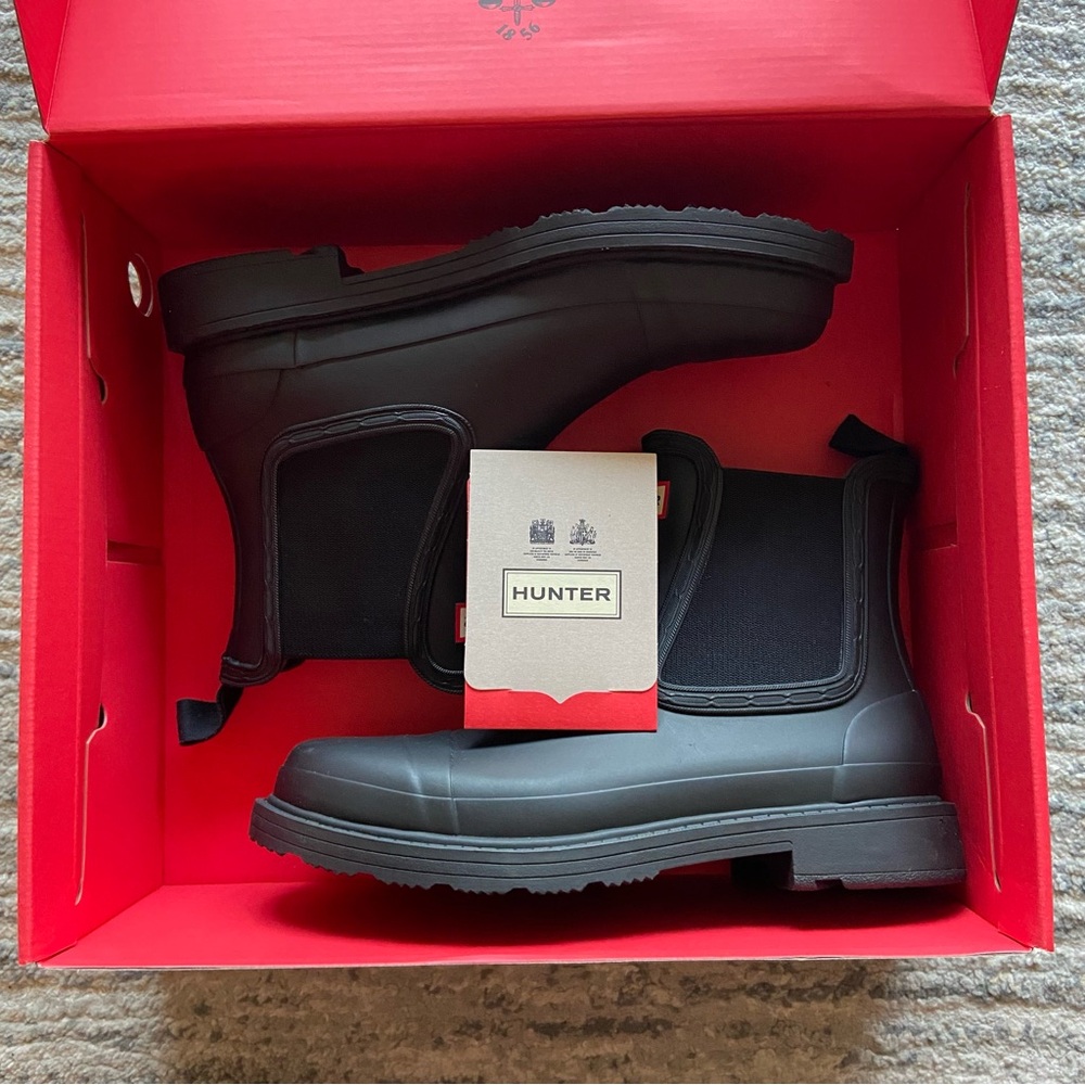 Hunter Original Chelsea boots with original box
